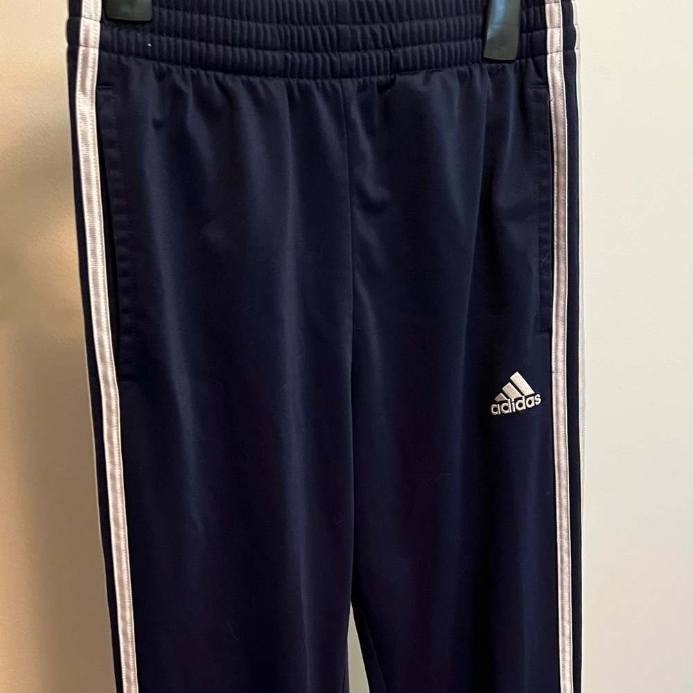 VINTAGE 90s ADIDAS TRACK PANTS (Navy)
